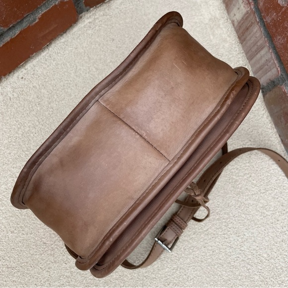 The Sak Playa Python Snake Embossed Leather Saddle Bag in Mushroom - Picture 10 of 14